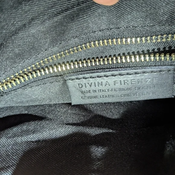 Divina FirenzeBrown Leather Handbag - Picture 7 of 7